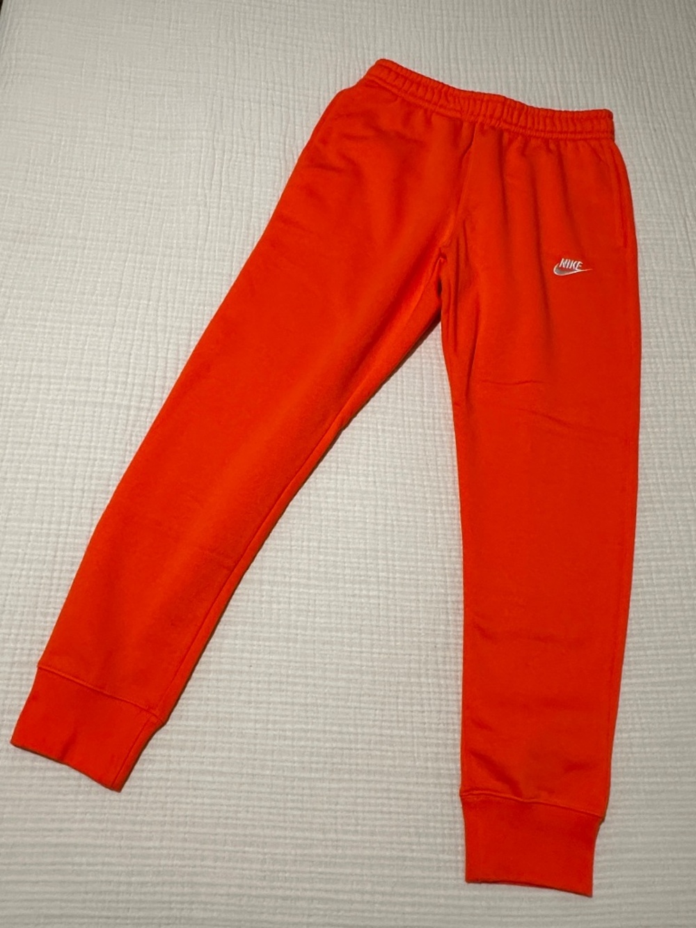 Orange Nike Sweatpants
